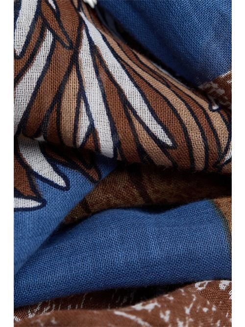 sciarpa donna 100x190 fantasia toutou blu Inoui Editions | SCARF100-TOUTOUBLUE